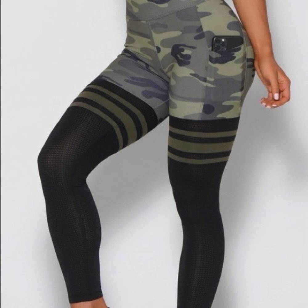 Bombshell Camo Thigh Highs NWOT